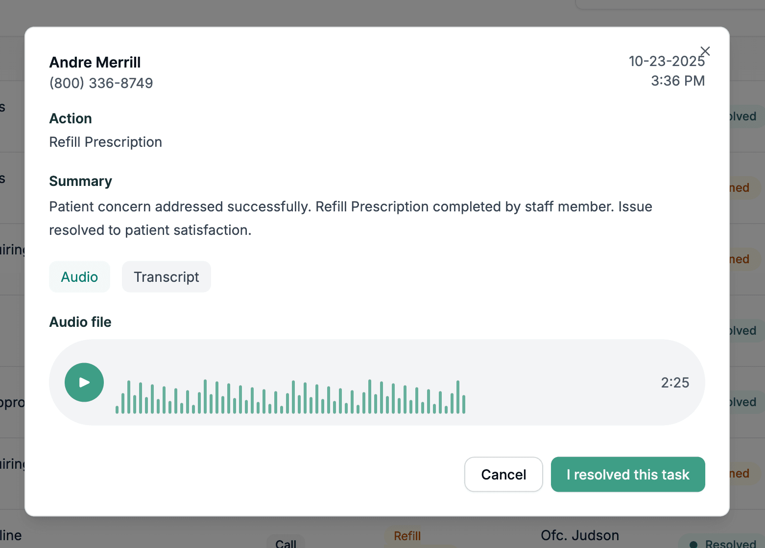 Spot and book true emergencies without missing them