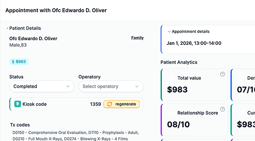 View Clinical & Appointment Details